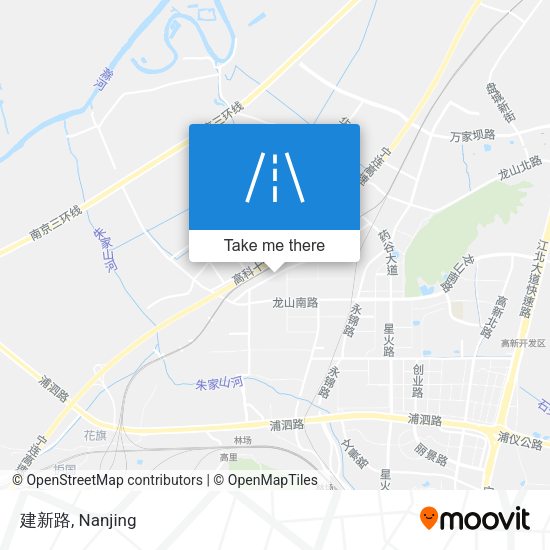 建新路 map