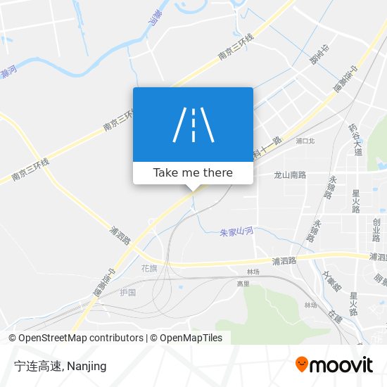 宁连高速 map