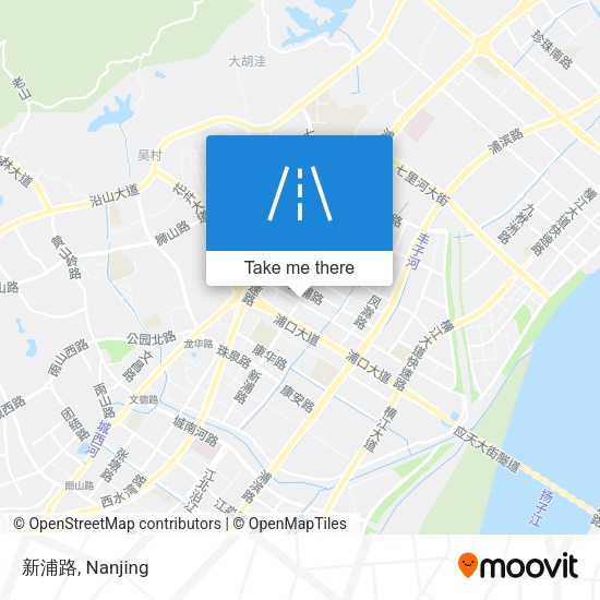 新浦路 map