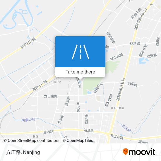 方庄路 map