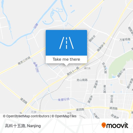 高科十五路 map