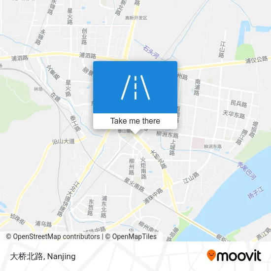 大桥北路 map