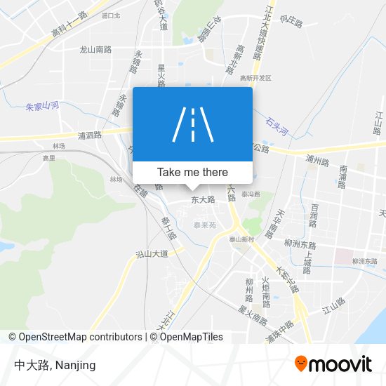 中大路 map