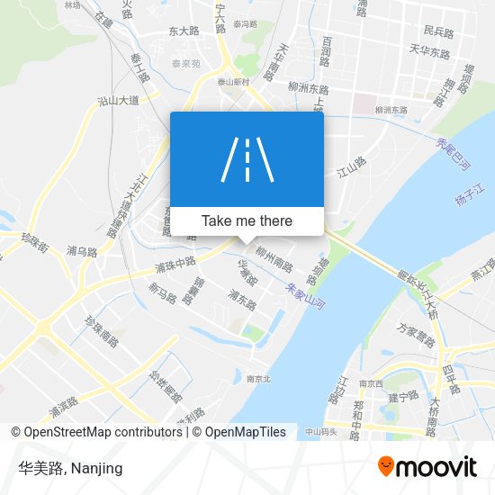 华美路 map