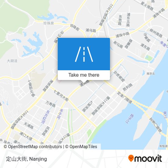 定山大街 map