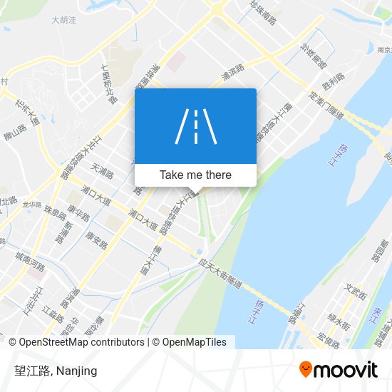 望江路 map