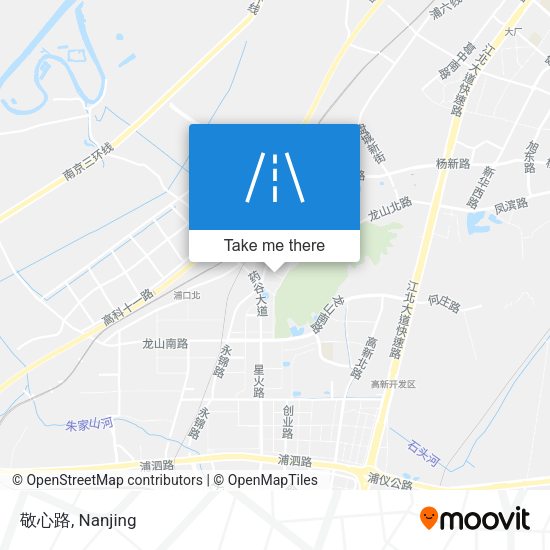 敬心路 map