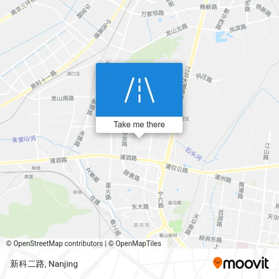 新科二路 map