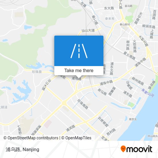 浦乌路 map