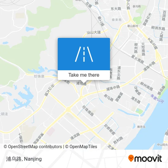 浦乌路 map