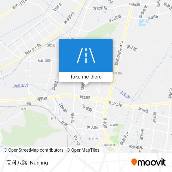 高科八路 map