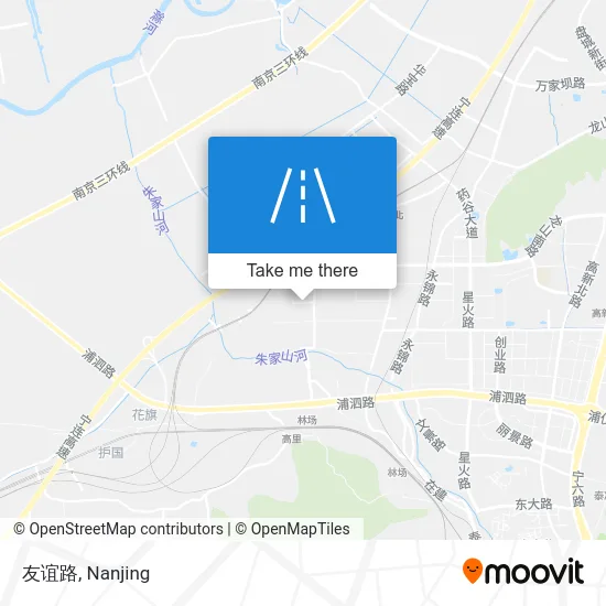 友谊路 map