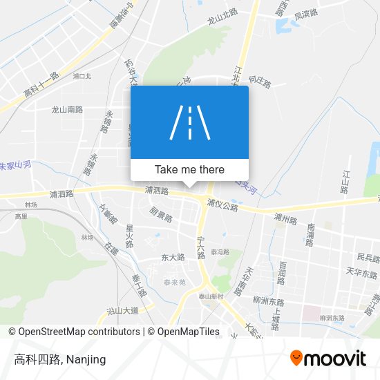 高科四路 map