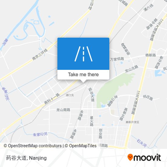 药谷大道 map