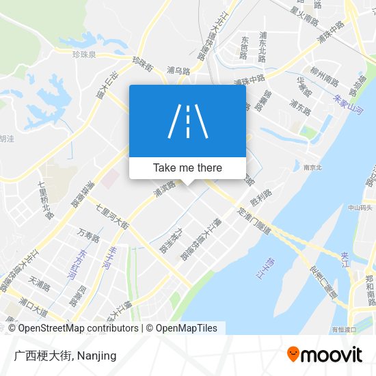 广西梗大街 map