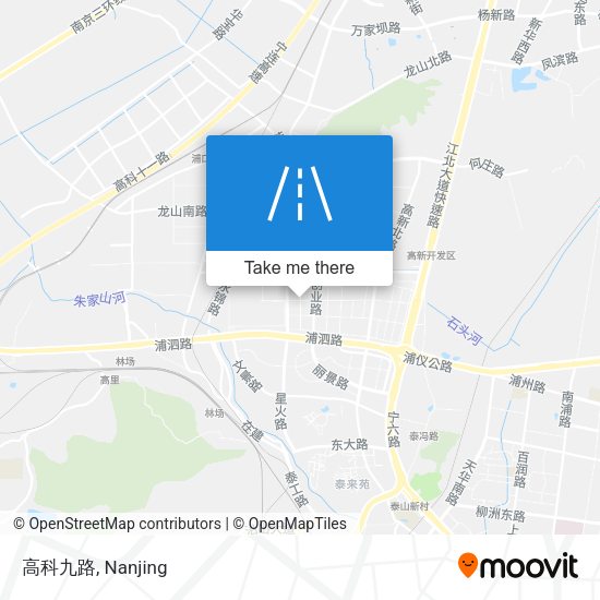高科九路 map