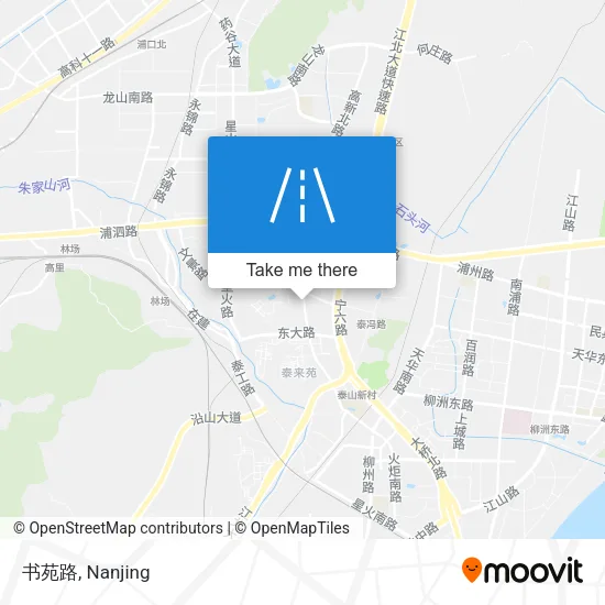 书苑路 map