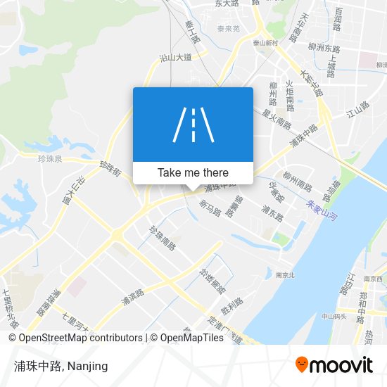 浦珠中路 map