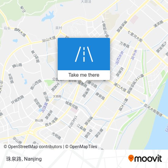 珠泉路 map