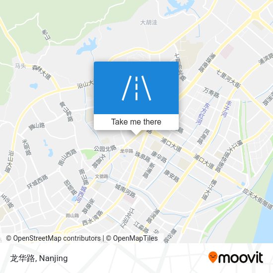 龙华路 map