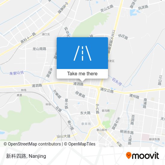 新科四路 map
