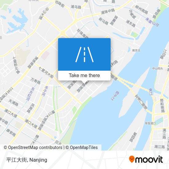 平江大街 map