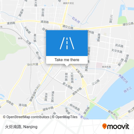 火炬南路 map
