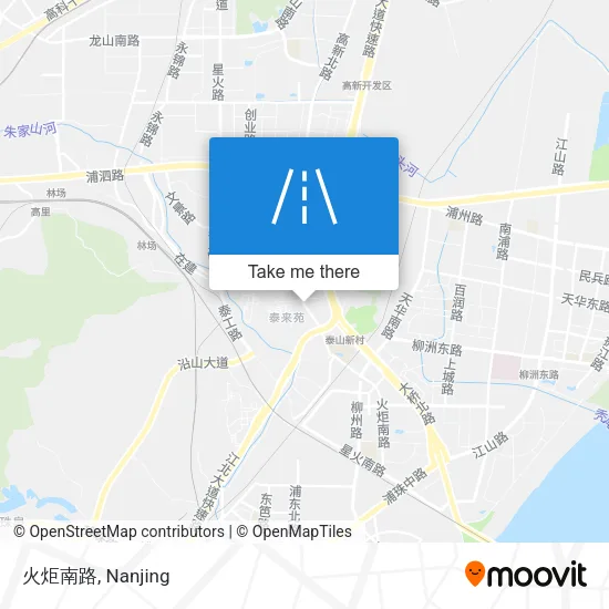 火炬南路 map