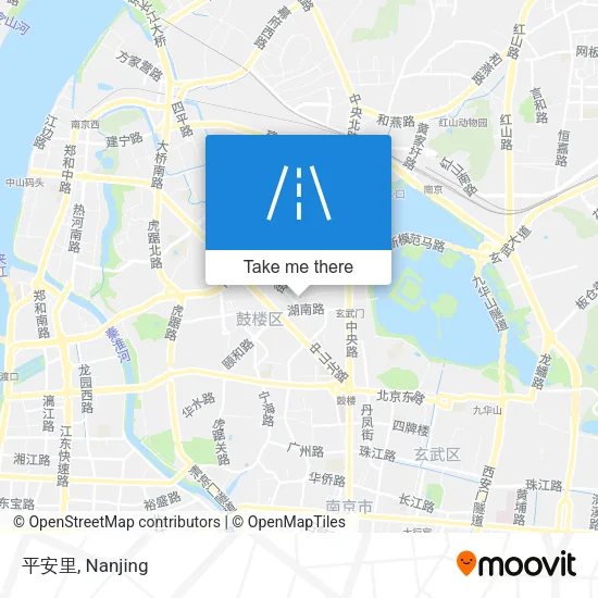 平安里 map