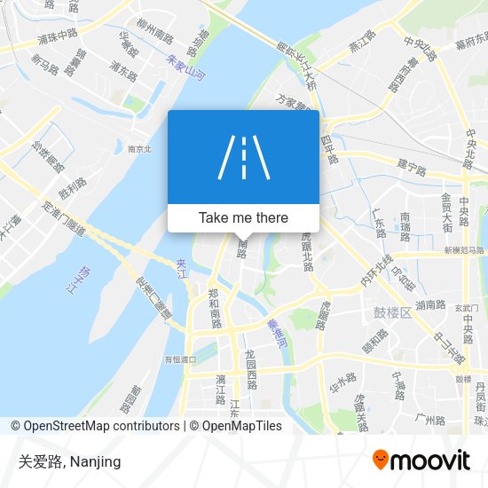 关爱路 map