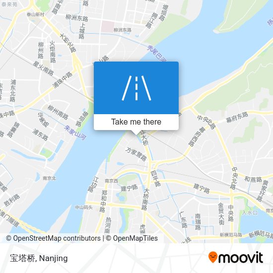 宝塔桥 map