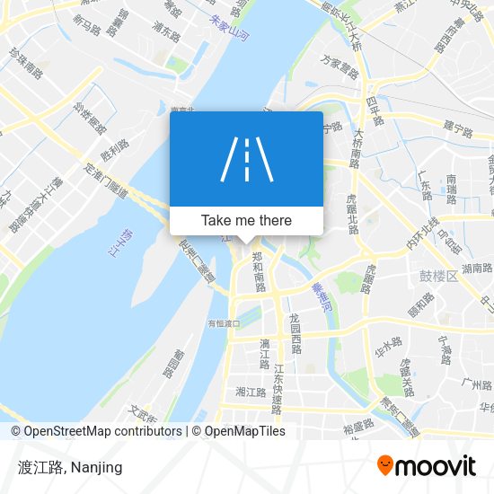渡江路 map