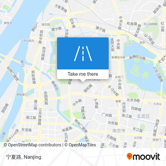 宁夏路 map