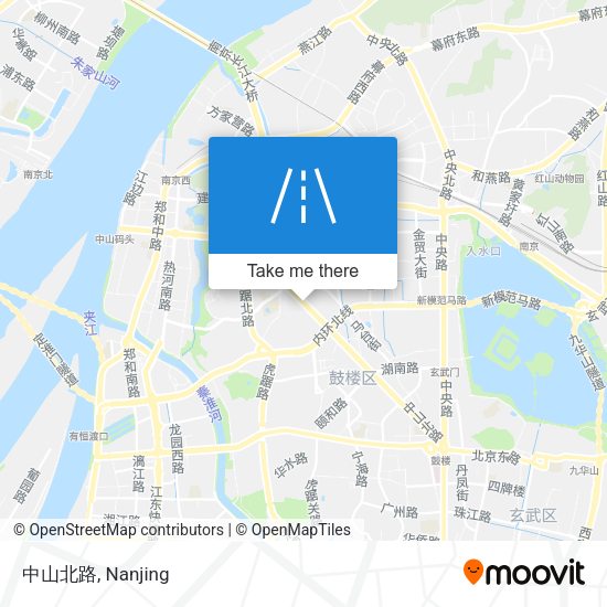 中山北路 map
