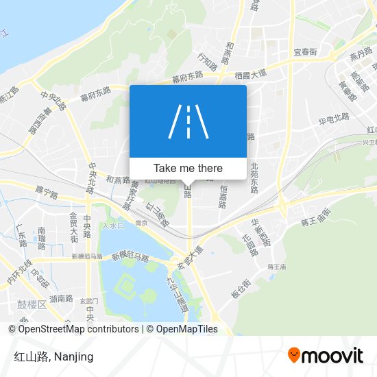 红山路 map