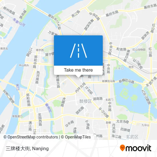 三牌楼大街 map