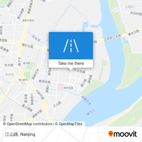 江山路 map