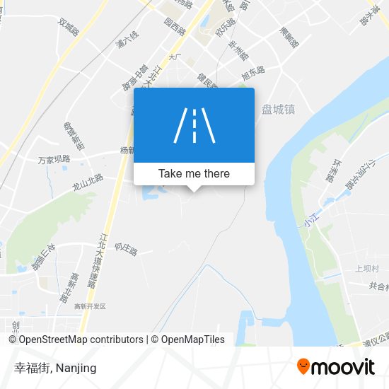 幸福街 map