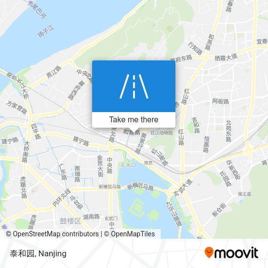 泰和园 map