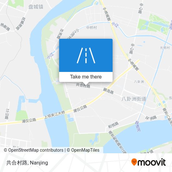 共合村路 map