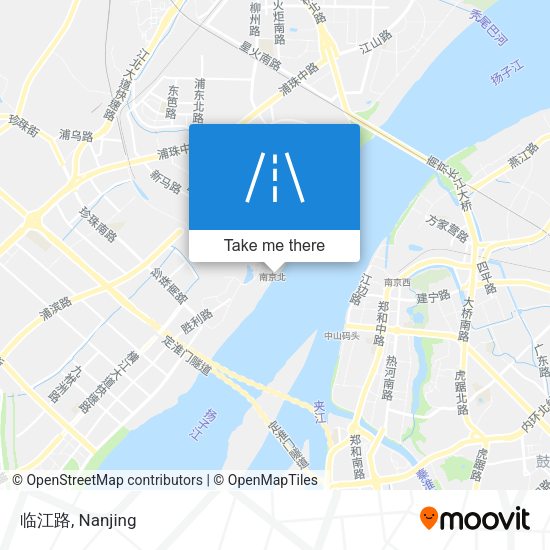 临江路 map
