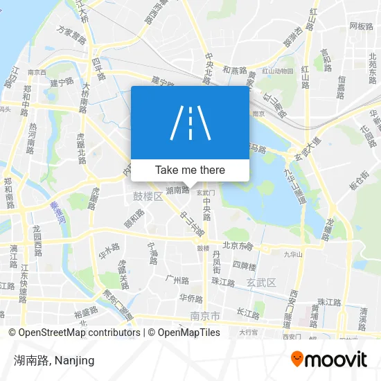 湖南路 map