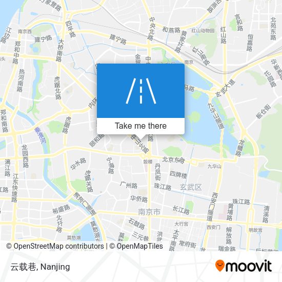 云载巷 map