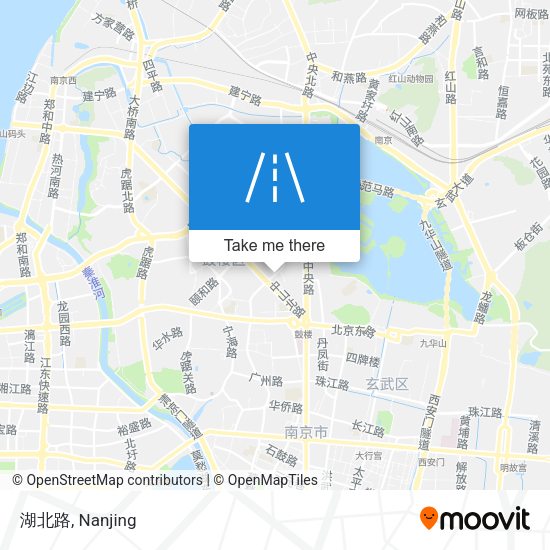 湖北路 map