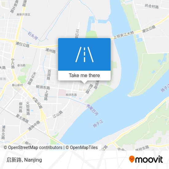 启新路 map