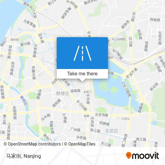 马家街 map