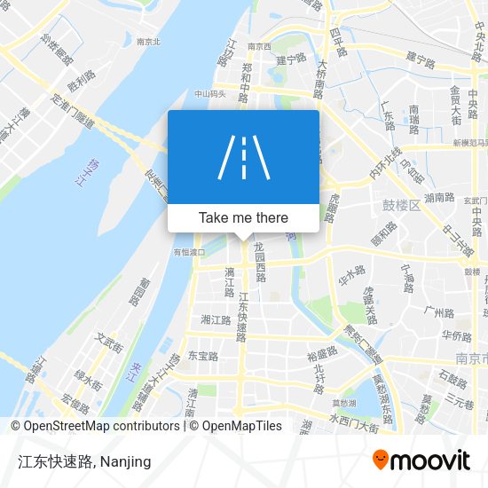江东快速路 map