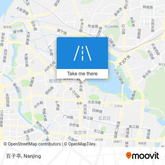 百子亭 map