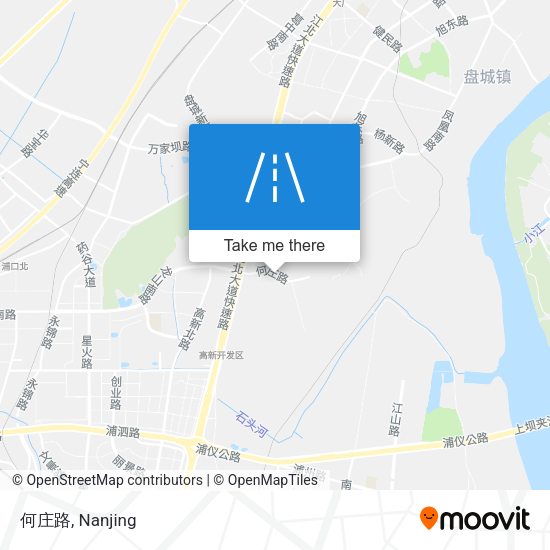 何庄路 map