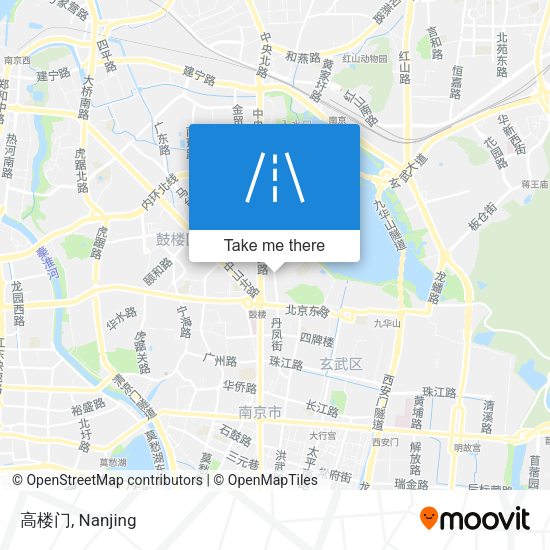高楼门 map